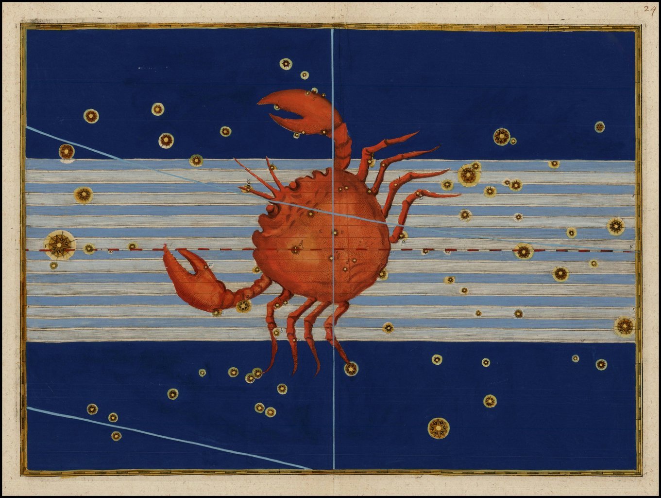 Il segno del Cancro di Johann Bayer.