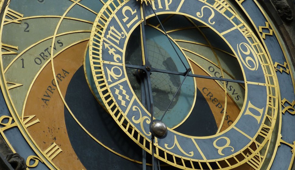 L'orologio astronomico di Praga.