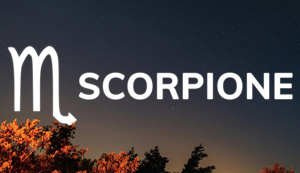 Lo Scorpione va dal 23 ottobre al 22 novembre.