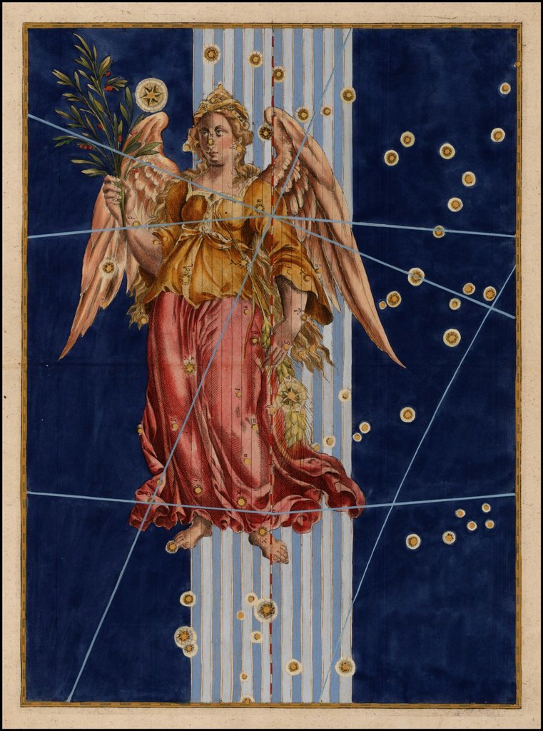 Il segno della Vergine di Johann Bayer.