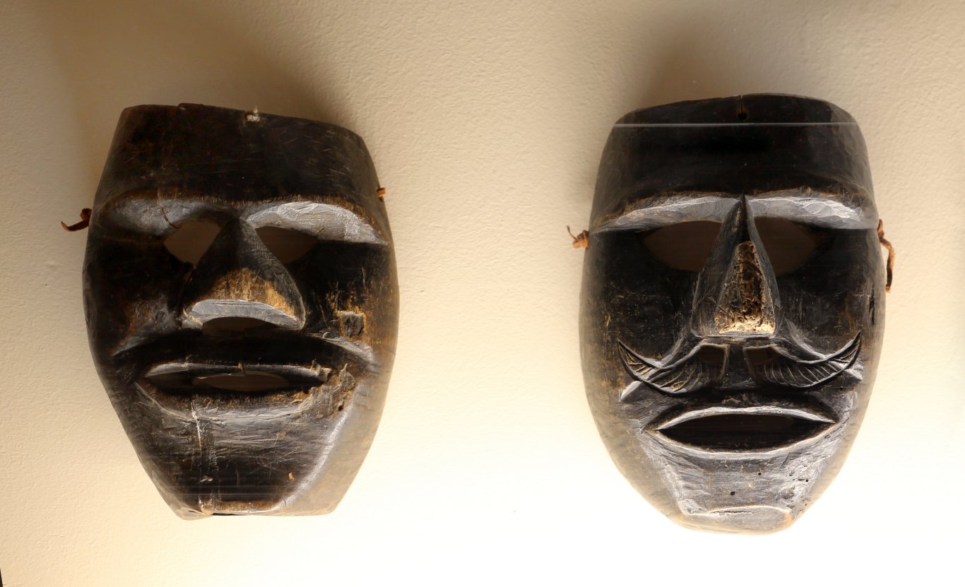 Maschere tradizionali in mostra al Museo Etnografico della Sardegna