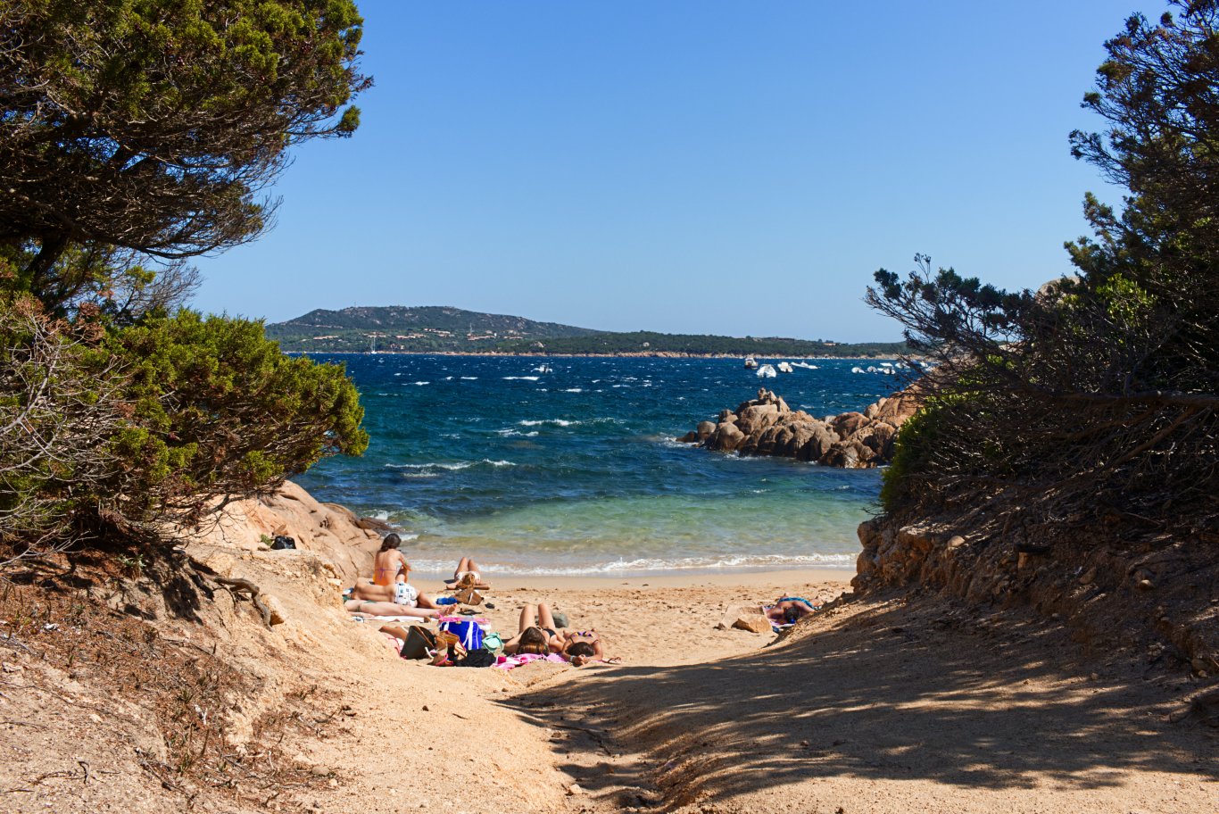 Piccola spiaggia in Sardegna