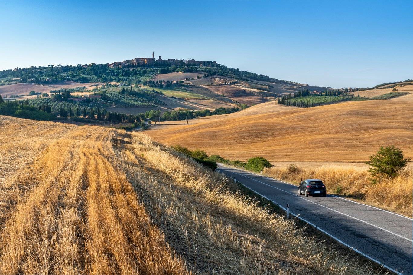 Strada per Pienza