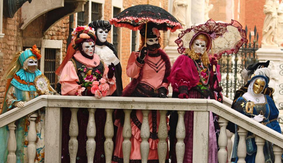 Carnevale di Venezia, vicino al arsenale