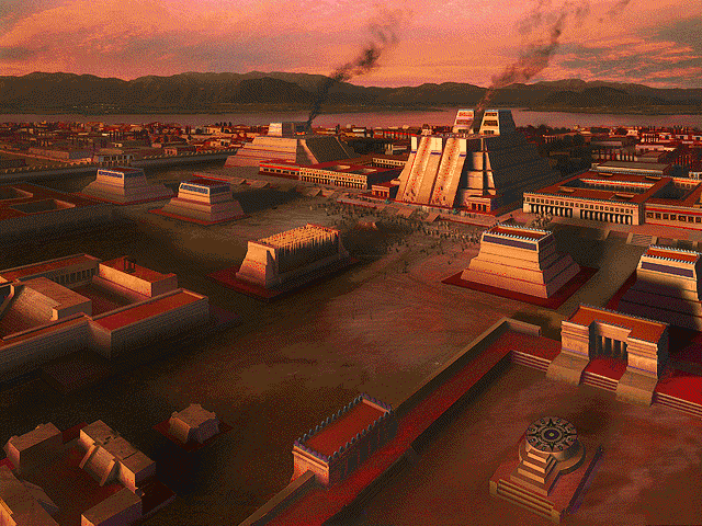 Tenochtitlan, capitale dell'impero azteco