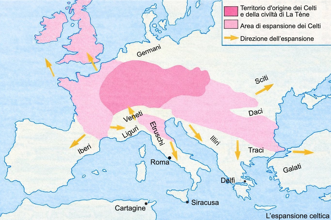 All'inizio del II secolo a.C., i Romani conquistarono la provincia della Narbonense e si può così tracciare una carta dettagliata della Gallia prima che Cesare la invadesse.
