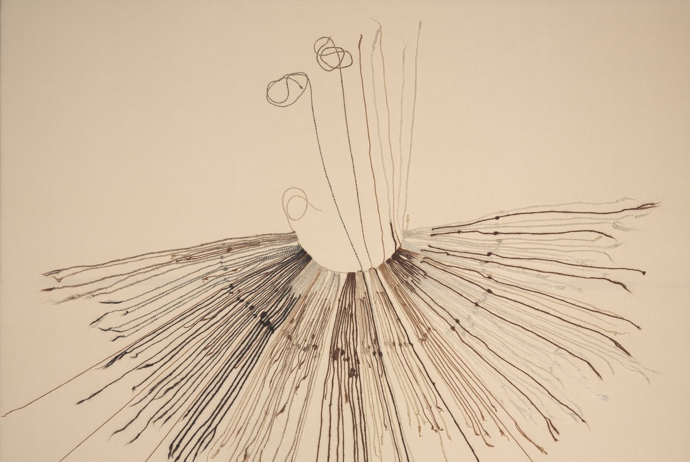 Un quipu è un insieme di cordicelle di colori diversi fissate a un medesimo filo portante. Sulle corde vengono fatti nodi di tipi differenti. Numero di lama, quantità di prodotti agricoli, eventi della vita quotidiana... vengono "raccontati" dai quipu.