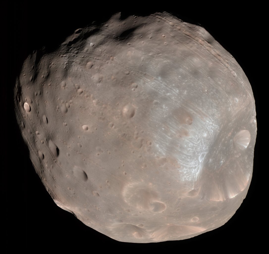Fotografia a colori del 2008 scattata dalla missione Mars Reconnaissance Orbiter