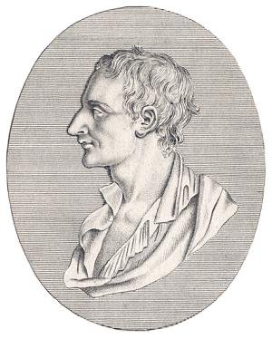 Ritratto di Sylvain Maréchal, tratto dal suo libro pubblicato nel 1807 (postumo), De la vertu