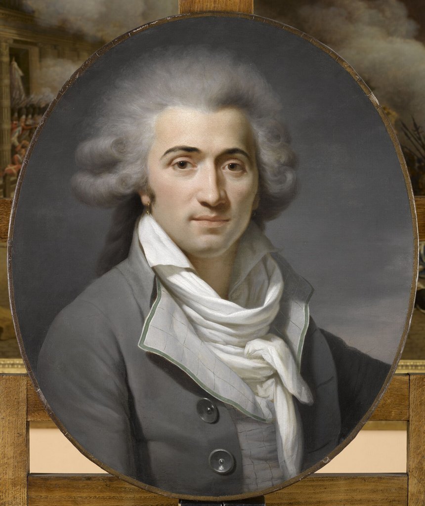 Philippe-François-Nazaire Fabre d'Églantine, olio su tela, circa 1790-1794