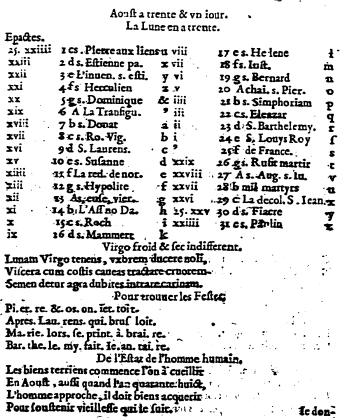 Computo gregoriano nel calendario del 16??