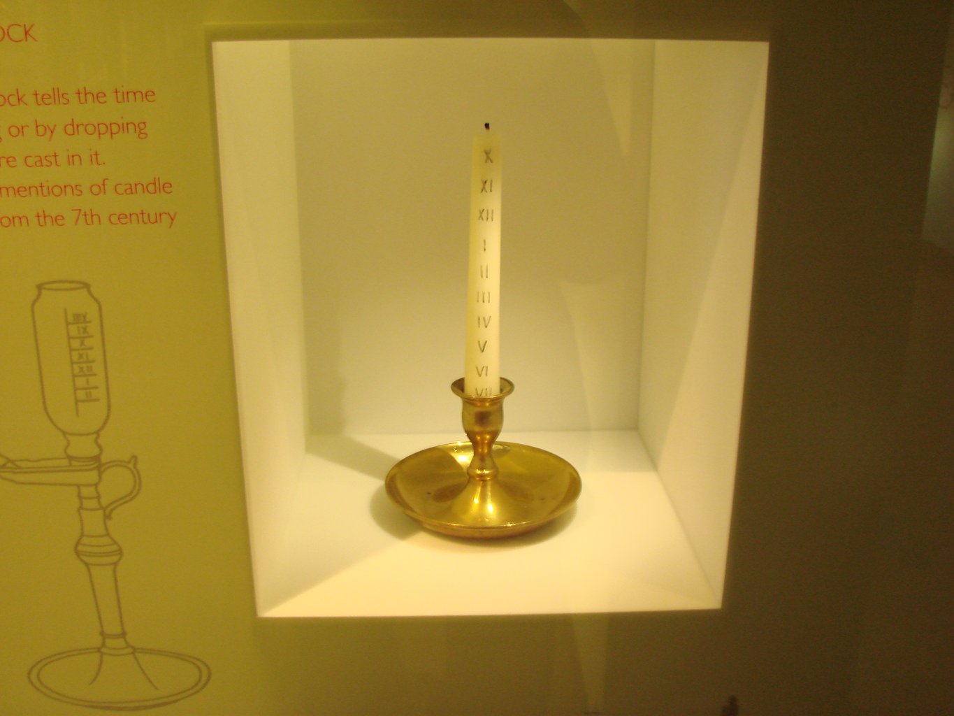 Candela per la misura del tempo, museo finlandese dell'orologeria, Espoo, Finlandia