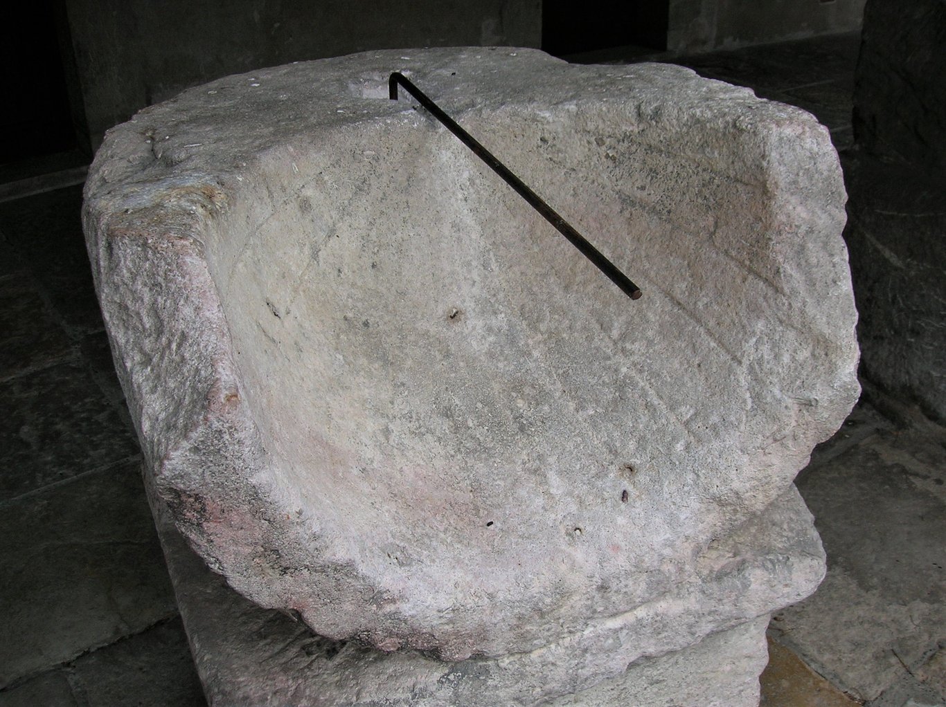 Scafé romano del I o II secolo d.C., esposto al Musée Dauphinois di Grenoble