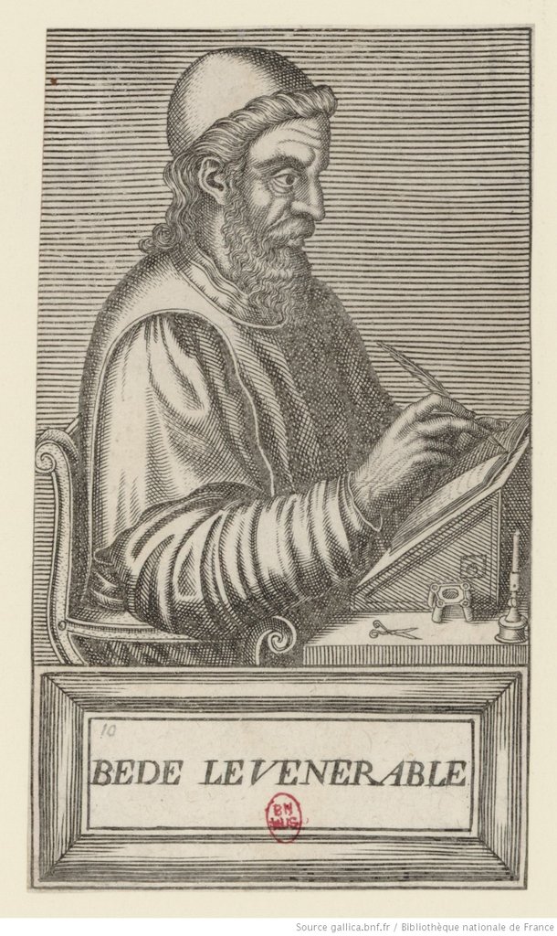 Beda il Venerabile, xilografia