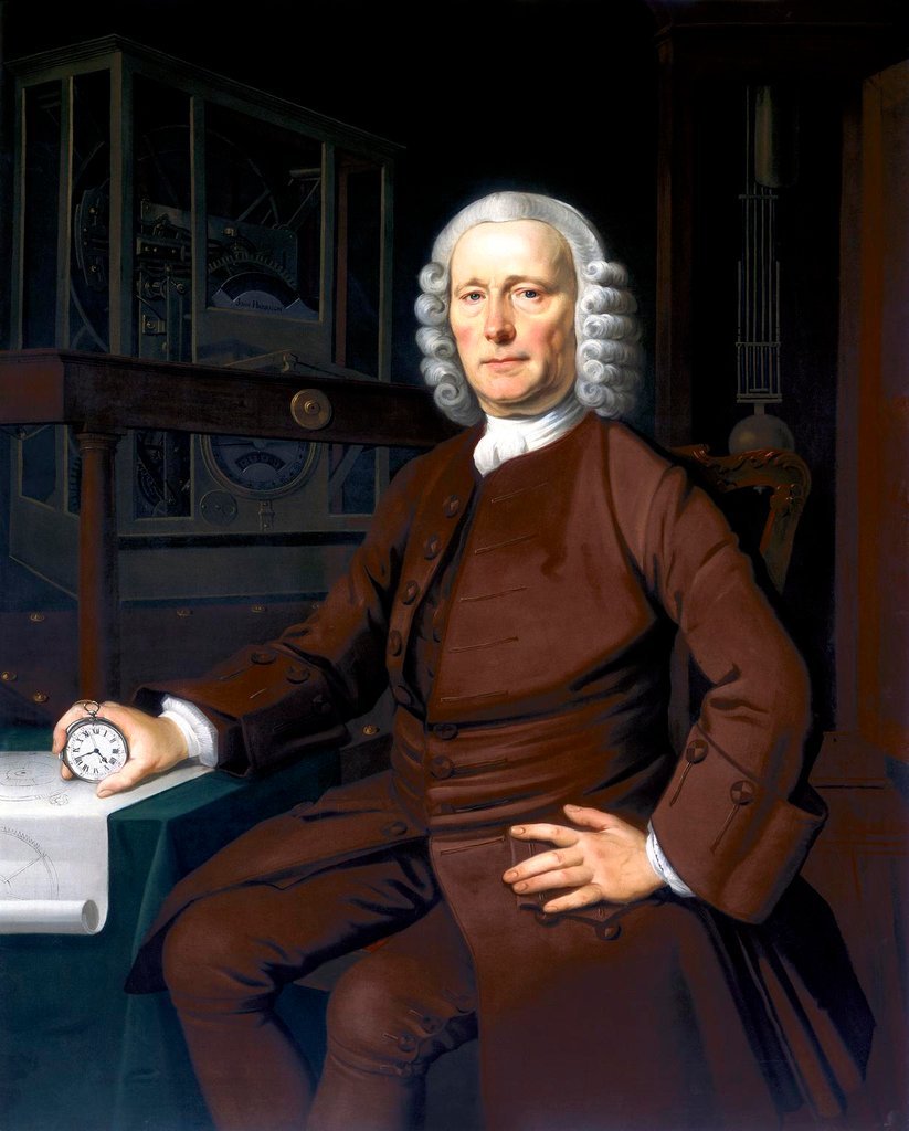 Ritratto di John Harrison (1693-1776) di Thomas King, 1767