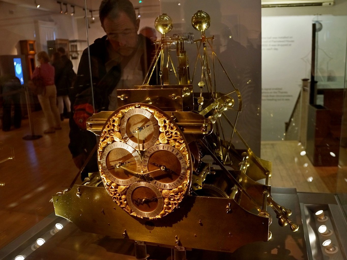 L'orologio H-1 al museo dell'osservatorio di Greenwich