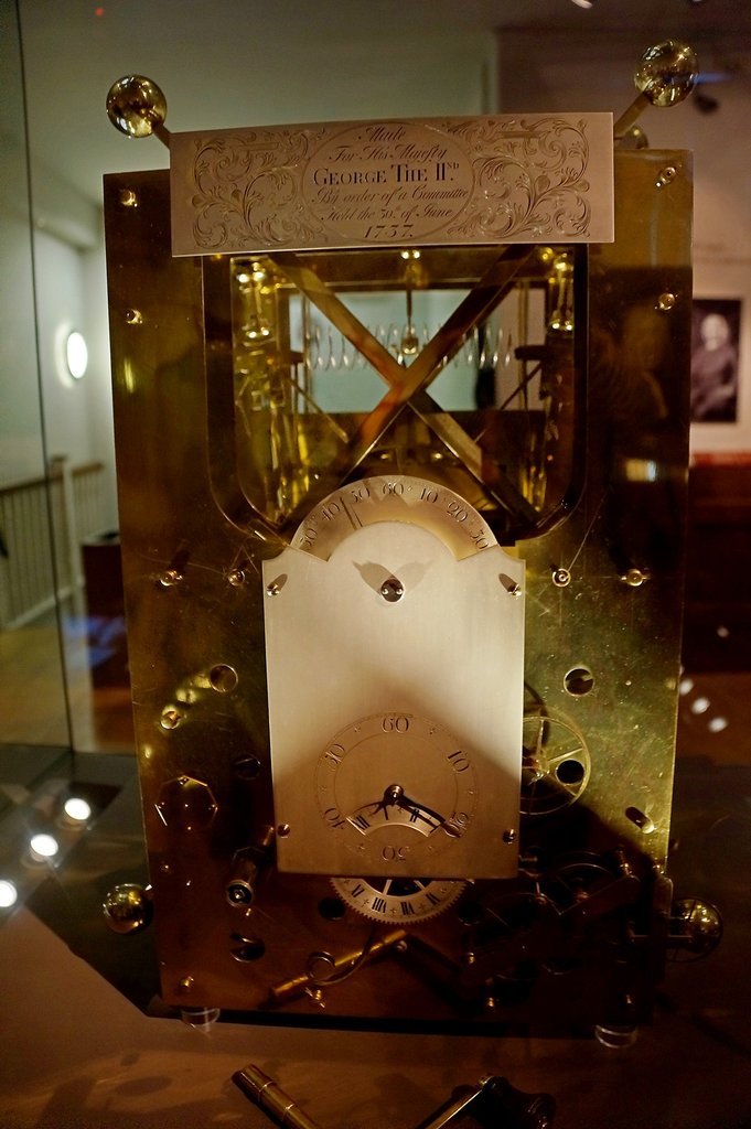 L'orologio H-2 al museo dell'osservatorio di Greenwich