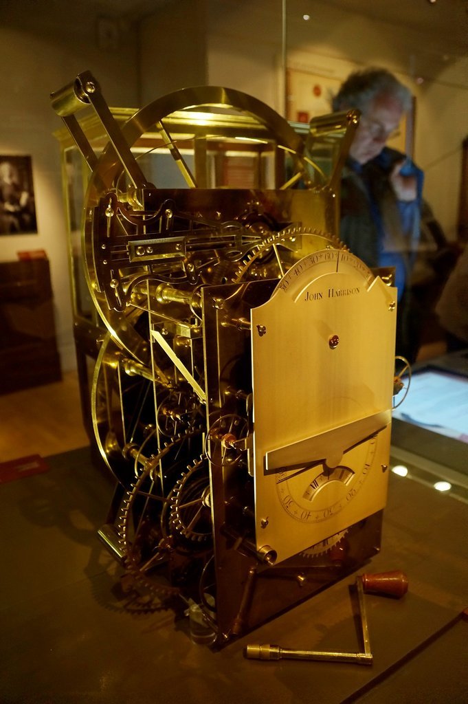 L'orologio H-3 al museo dell'osservatorio di Greenwich
