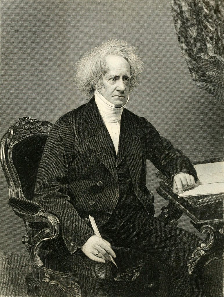 Ritratto di Sir John Frederick William Herschel nel 1872