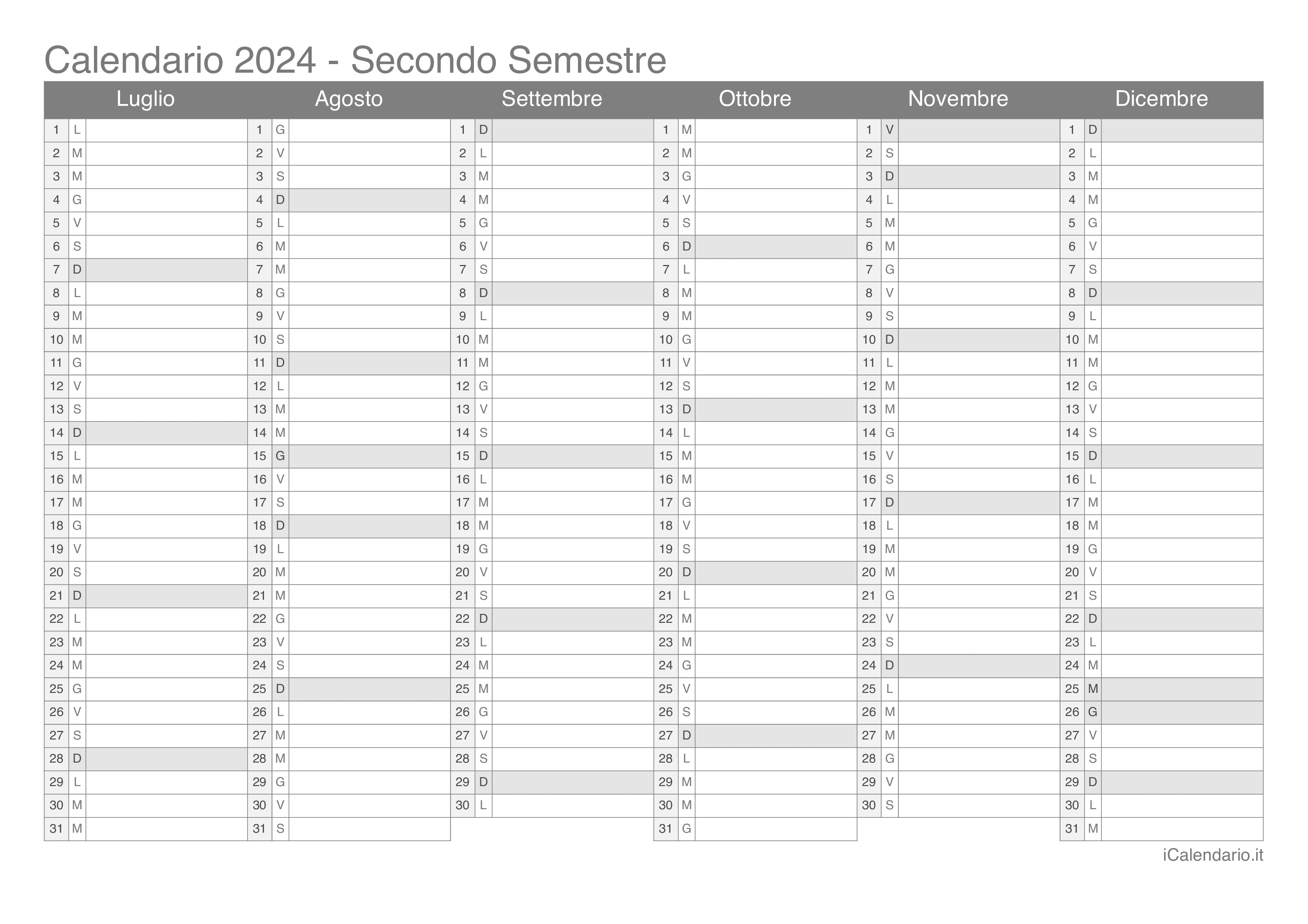 AGENDA 2024 MOTIVAZIONALE / medio commercio / agenda 2024 in spagnolo /  agenda settimanale / agenda stampabile / agenda 2024 / Calendari PDF 2024 -   Italia