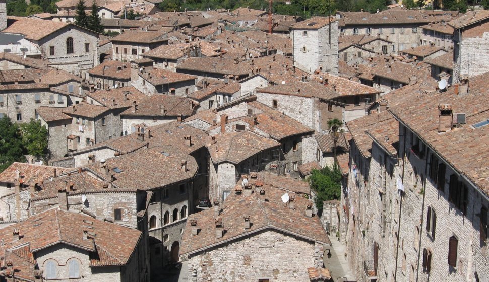 Gubbio, Perugia (Umbria) in settembre